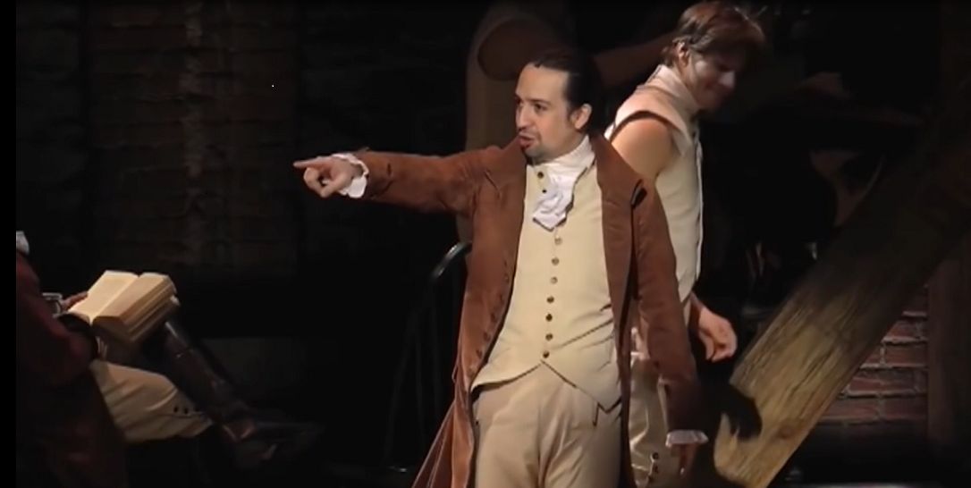 Lin-Manuel Miranda in "Hamilton." (File)