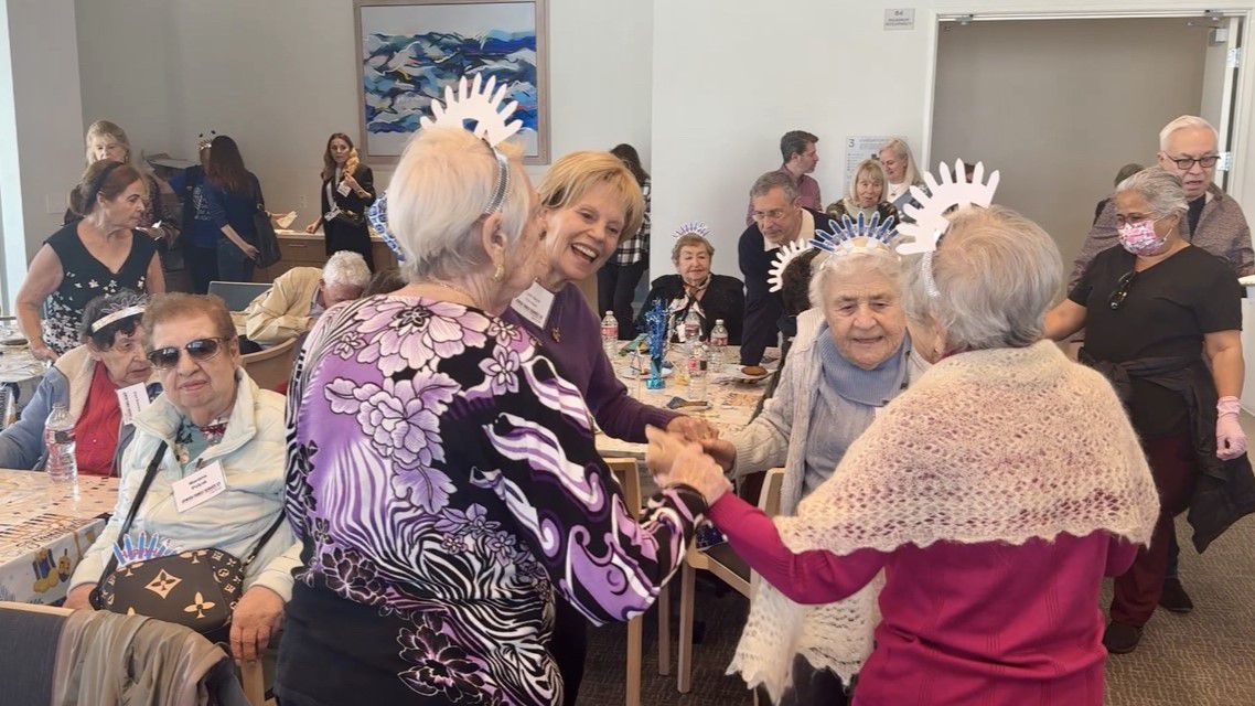 As antisemitism rises, Jews in LA gather to celebrate the Festival of Lights