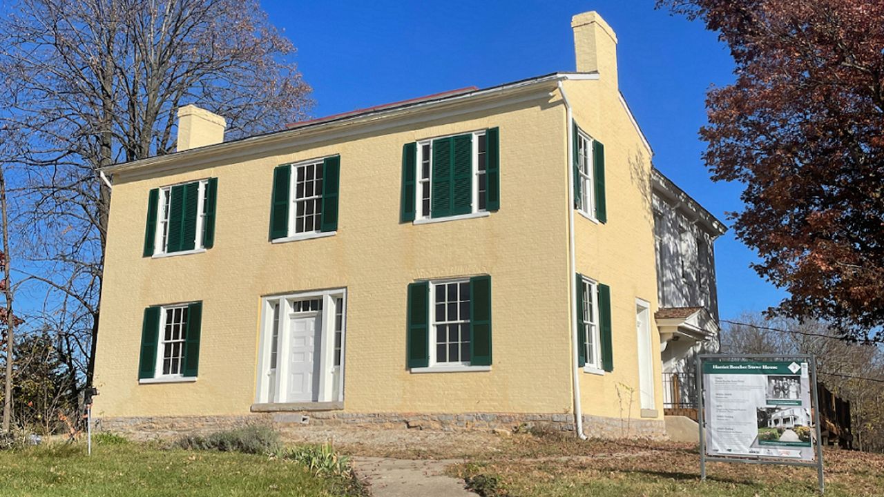 The historic Harriet Beecher Stowe House in the Walnut Hills neighborhood of Cincinnati. (Photo courtesy of Harriet Beecher Stowe House)