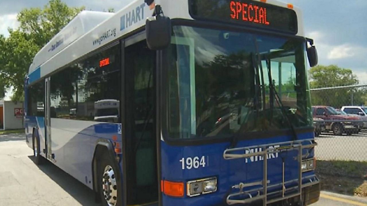 One of the Hillsborough Transit Authority (HART)'s buses. (File photo)