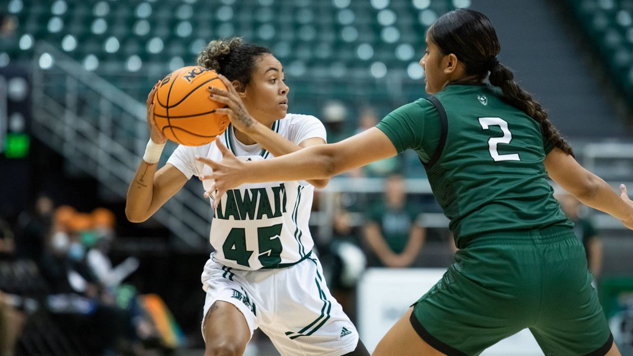 Olivia Davies and the Hawaii women's basketball team will face several conference contenders during their nonleague portion of the 2022-23 schedule.