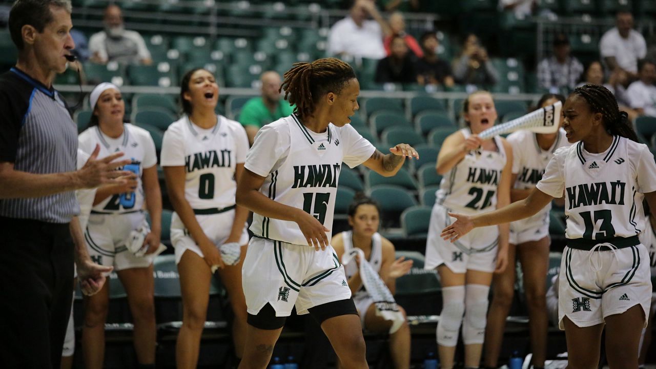 Hawaii Women's Basketball Team Picks Up First Win Of 2022-23