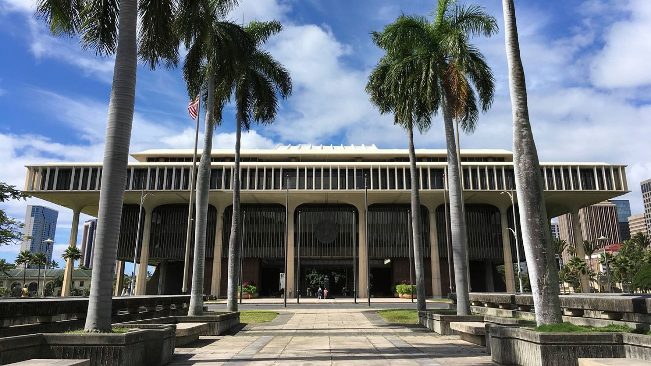 The Hawaii State Capitol in Honolulu.  (AP Photo/Audrey McAvoy, File)