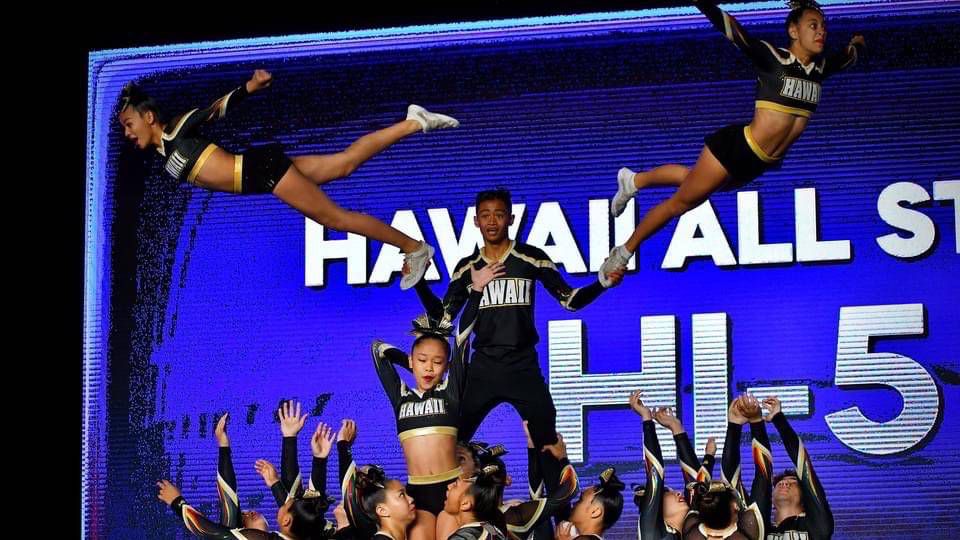 Maui cheerleaders win gold at AllStar World Championships