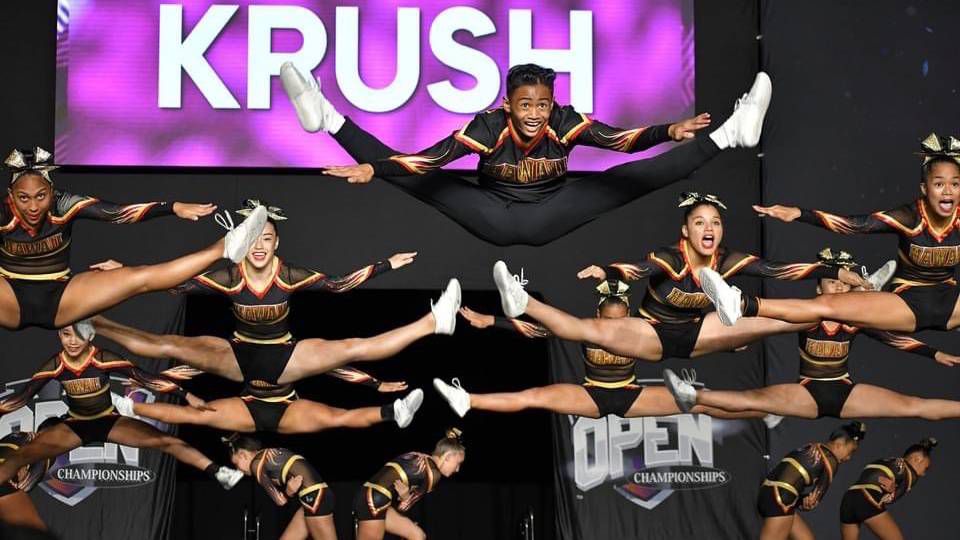 Maui cheerleaders win gold at AllStar World Championships