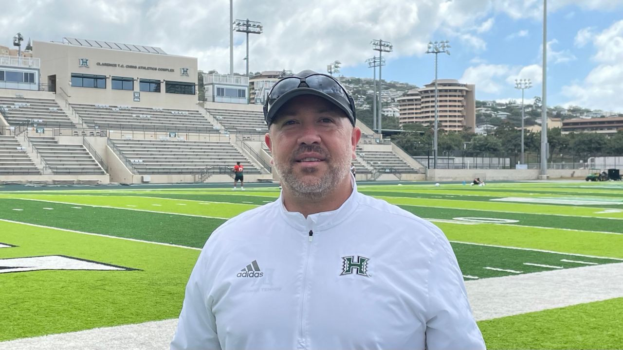 Ian Shoemaker is in his first job at the Football Bowl Subdivision level as offensive coordinator at Hawaii. 