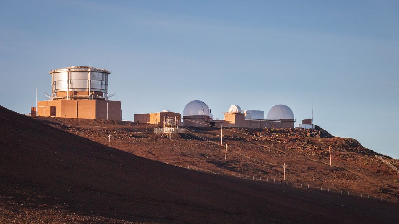 The Maui Space Surveillance Complex at Haleakalā. (Getty Images/Emson)
