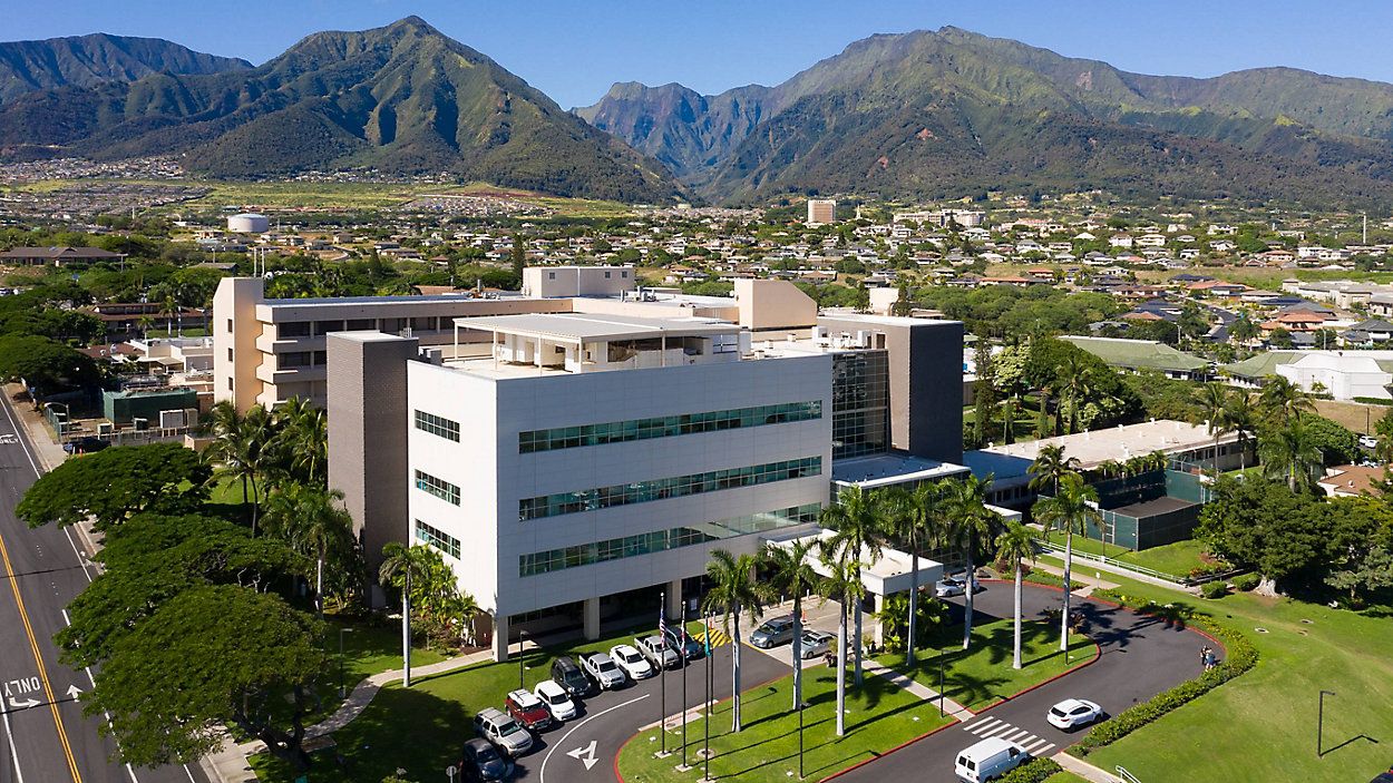 Maui Memorial Medical Center in Wailuku. (Photo courtesy of Maui Health)