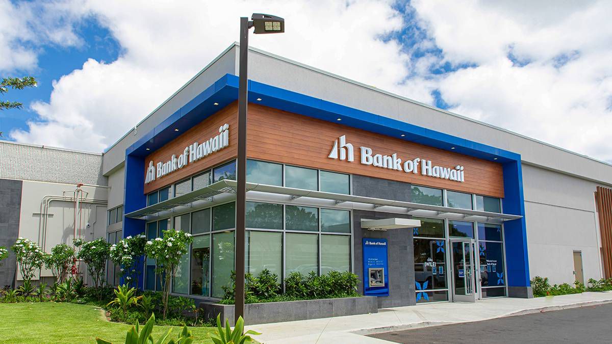 Bank of Hawaii Iwilei branch. (Photo courtesy of Bank of Hawaii)