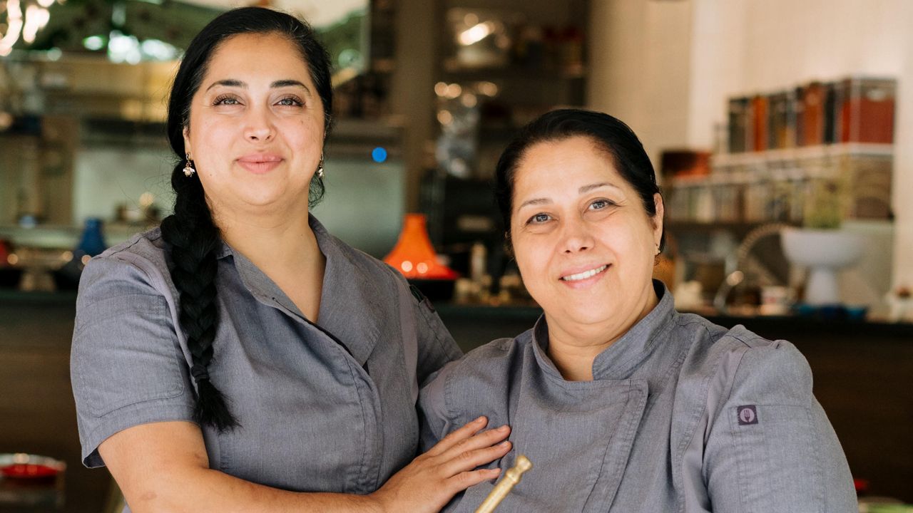 Chefs Ahu Hettema and Nili Yildirim of Istanbul Hawaii Restaurant are from Mersin, Turkey. (Photo courtesy of Ahu Hettema)