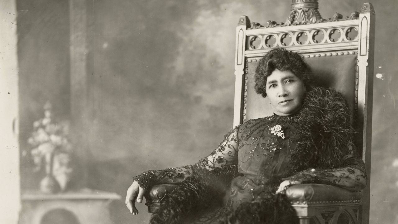 Queen Liliʻuokalani in the 1890s. (Courtesy Hawaii State Archives)