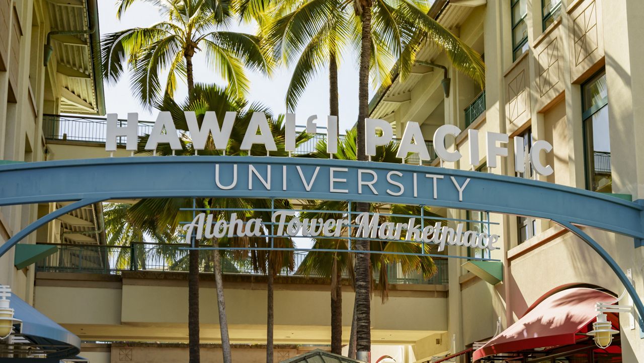 Hawaii Pacific University headquarters at Aloha Tower Marketplace.