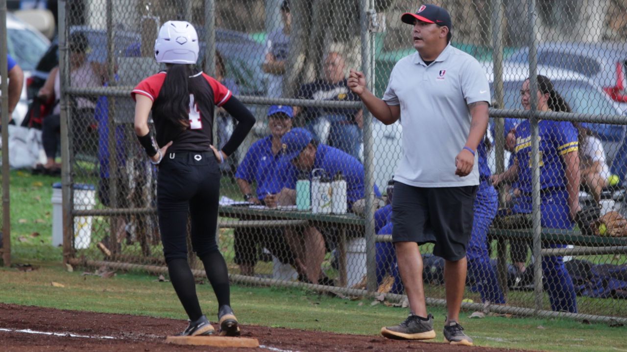 Ex-MLB player Benny Agbayani and his daughters, Aleia and Ailana, are  leading the way for 'Iolani softball