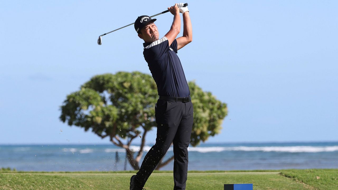 The 2021 Sony Open golf tournament in Honolulu was among the fourteen business venues and events recognized for the Hawaii Green Business Program Awards. (AP Photo/Marco Garcia)