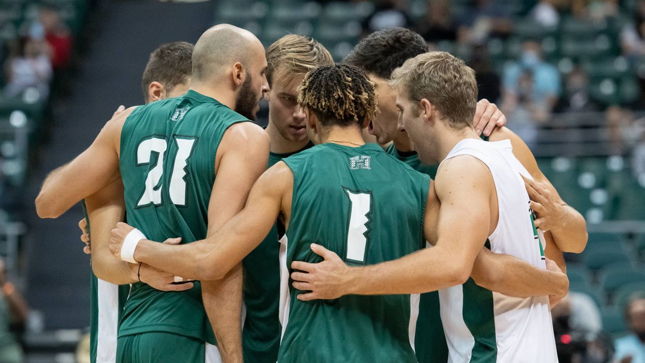 A live crowd will watch the Hawaii men's volleyball team compete in a Big West tournament at home for the first time since the Rainbow Warriors beat Long Beach State for the title in 2019.