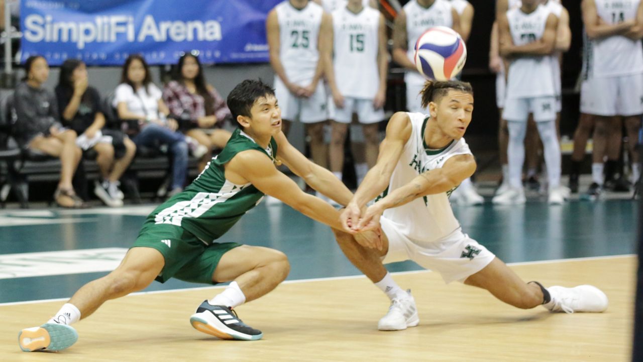 Hawaii men's volleyball team turns back Concordia Irvine
