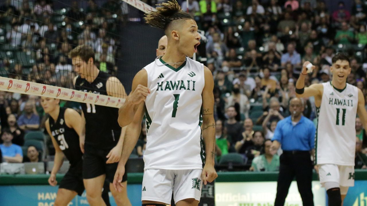 Hawaii men's volleyball team deflates CSUN on road