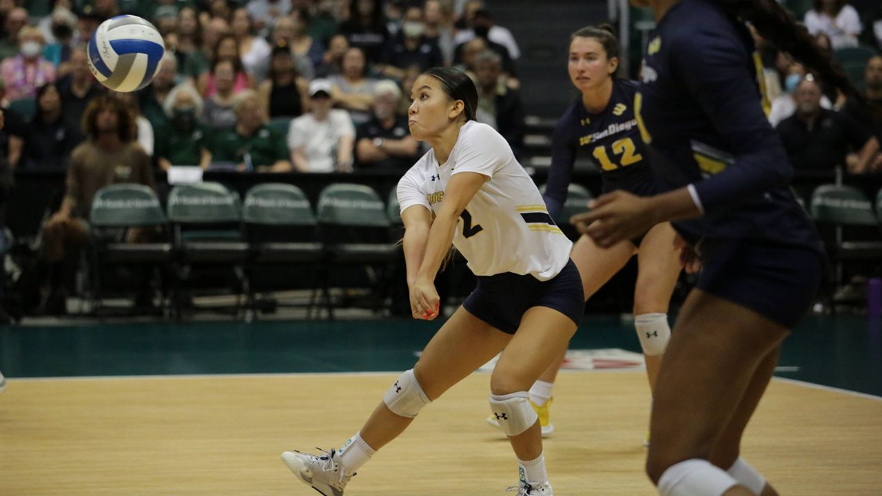 Naya Dong UC San Diego push Hawaii women s volleyball team