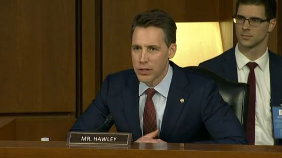 How Hawley's attacks on Ketanji Brown Jackson echo QAnon themes : NPR