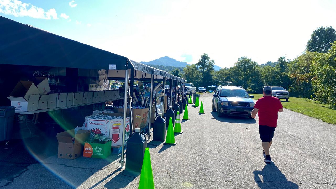 Recovering and cleanup efforts continue in western North Carolina after flash floods from Tropical Depression Fred.