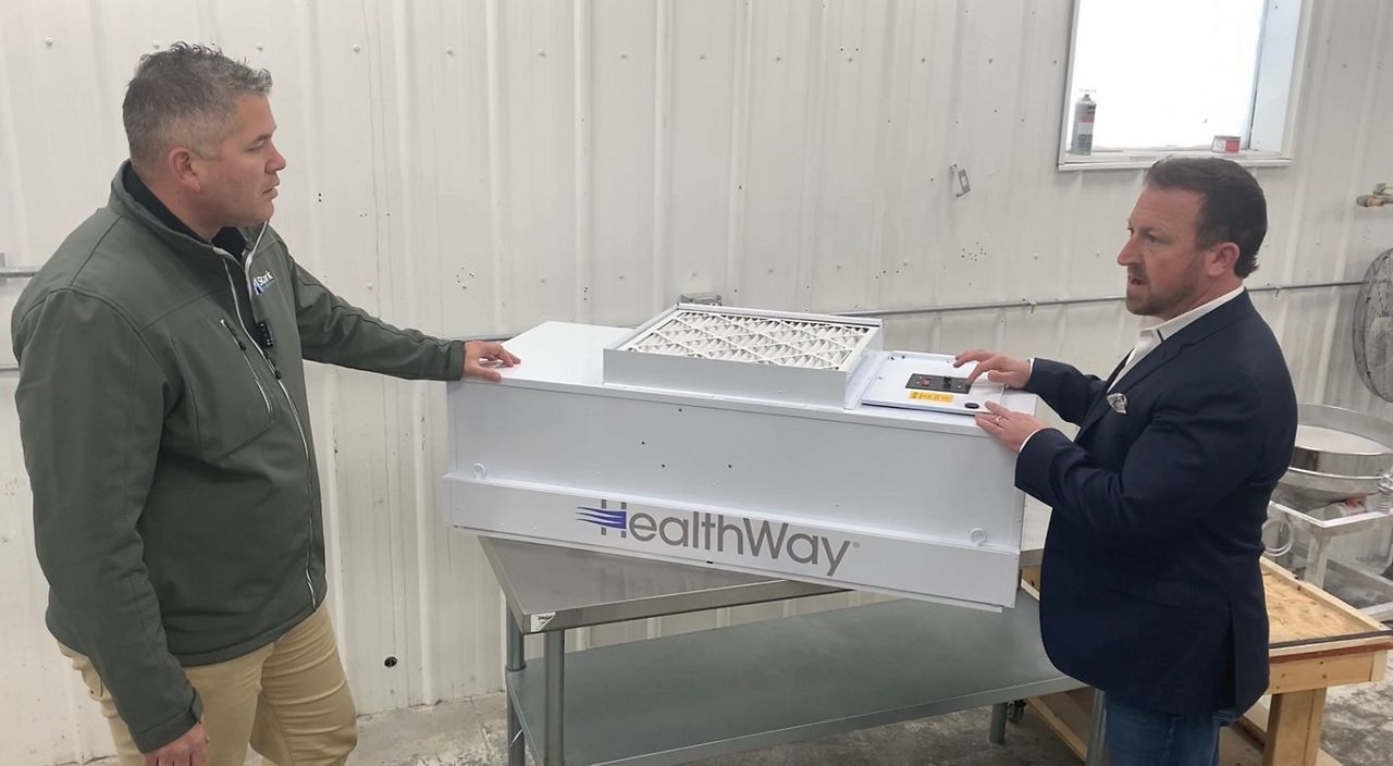 Healthway Family of Brands' air filter system