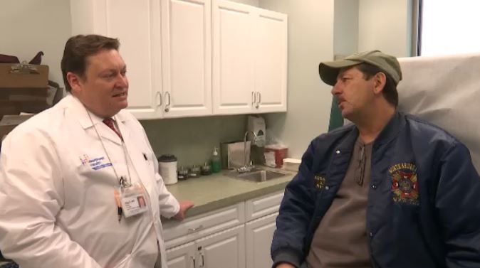 A heart surgeon is recognized for his work on Staten Island