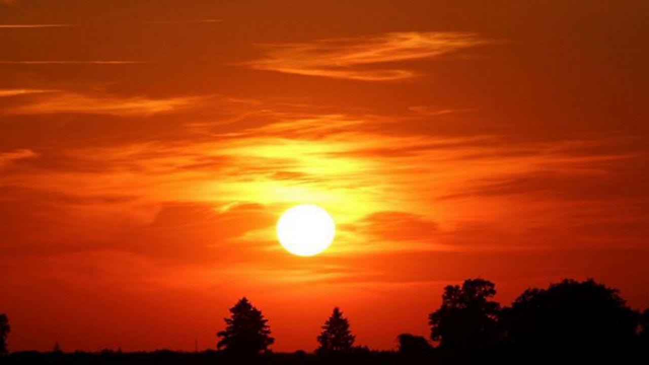 hot sun
