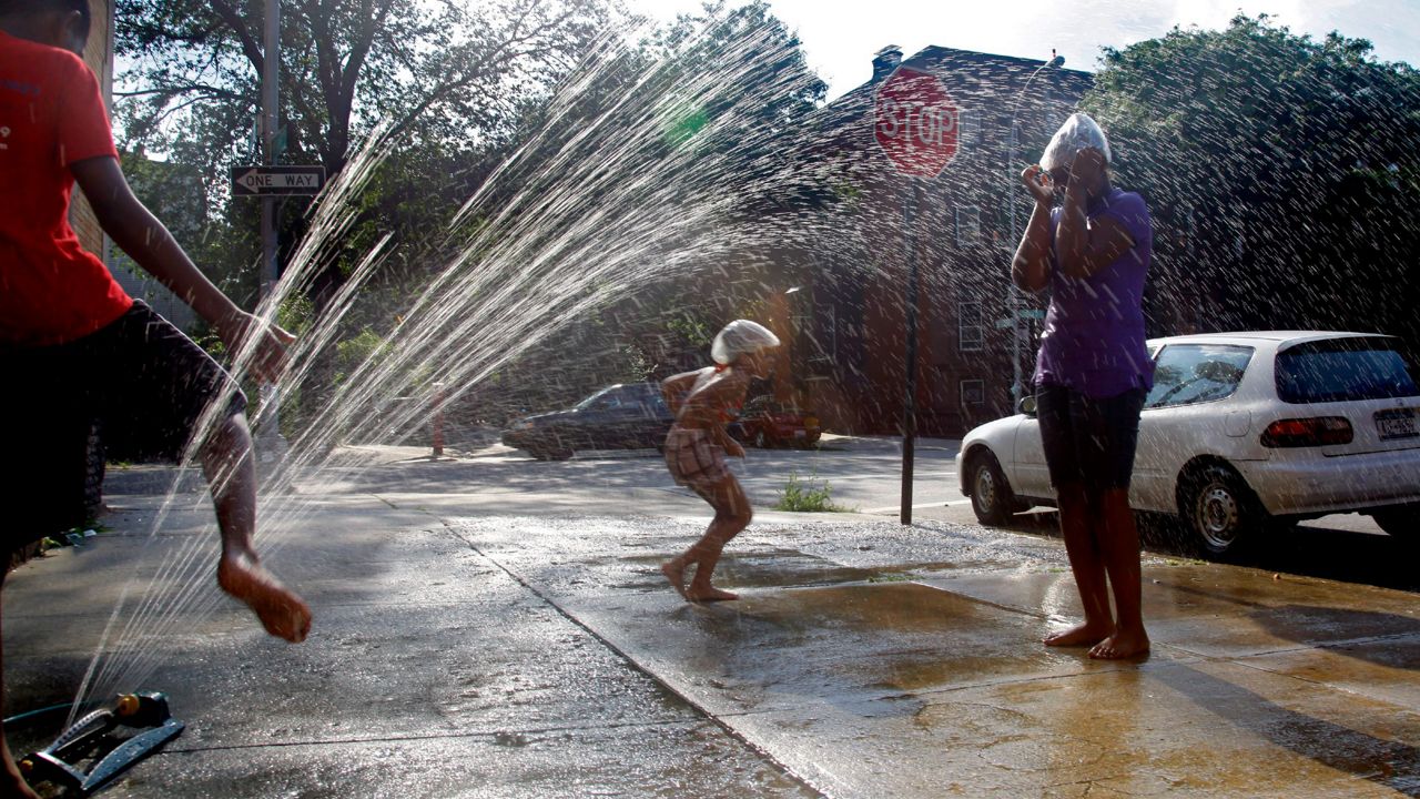 A Hot day in NYC.