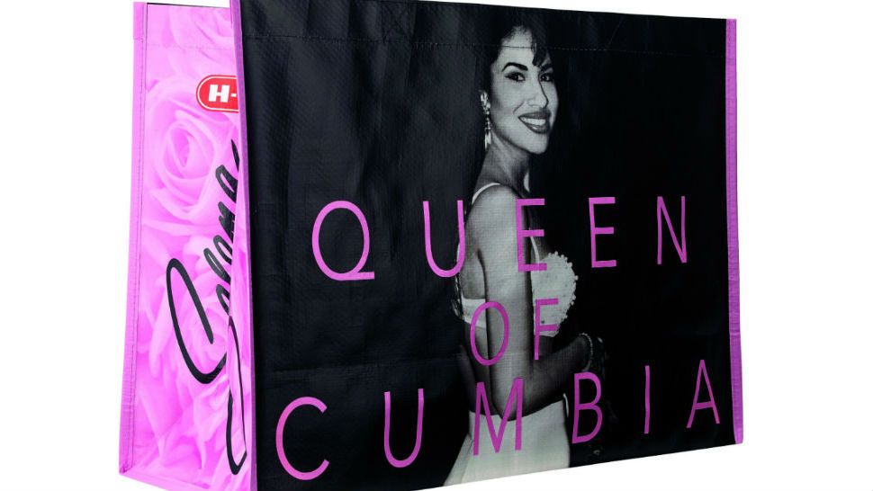 Photo of the first edition Selena bag (Courtesy: H-E-B)