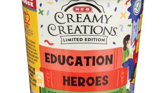 'Education Heroes' flavor. (H-E-B)
