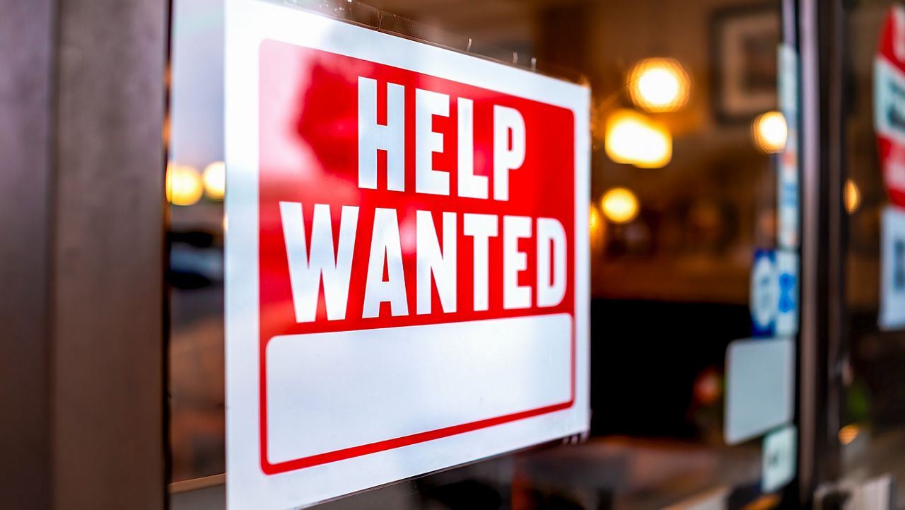 Help wanted sign (File photo)