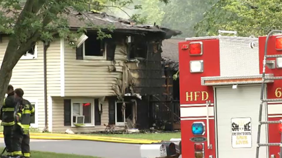 2 teens injured in Henrietta house fire