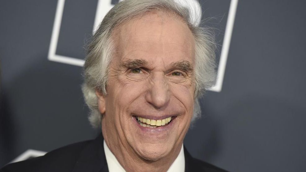 FILE — Henry Winkler arrives at the 25th annual Critics' Choice Awards, on Jan. 12, 2020, in Santa Monica, Calif. Celadon Books announced Wednesday that it has a deal with Winkler to tell his life story. The memoir, currently untitled, is scheduled for 2024. (Photo by Jordan Strauss/Invision/AP, File)