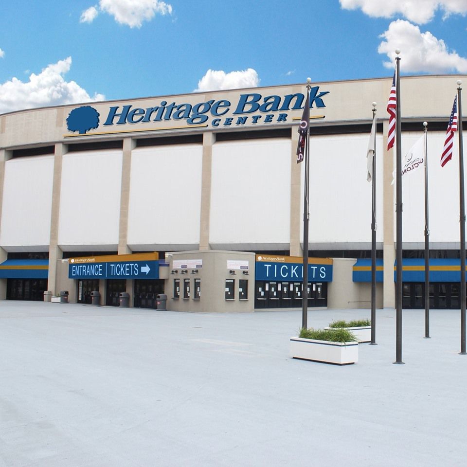 Heritage Bank Center, a sports and entertainment venue in downtown Cincinnati (Provided)