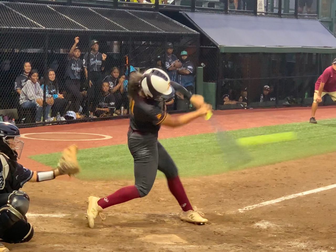 AllILH state softball final between Iolani and Maryknoll