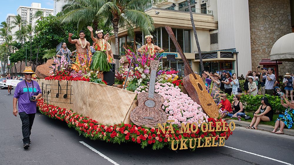 Aloha Festivals brings back the 74th Annual Floral Parade on Sept. 24 and is looking for organizations and groups to apply to take part in the event. (Aloha Festivals)