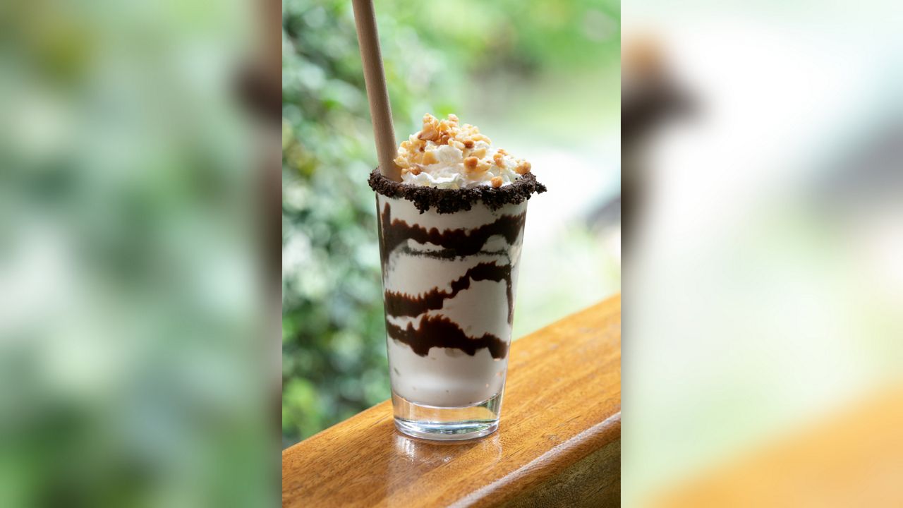 Take it with you: The Hula Pie Shake features all the components (except for the mac nuts) of the pie, in a portable form. (Courtesy TS Restaurants)