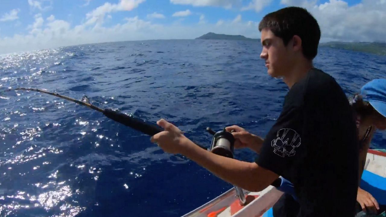Keiki Fishing Adventures: Elijahs big uku
