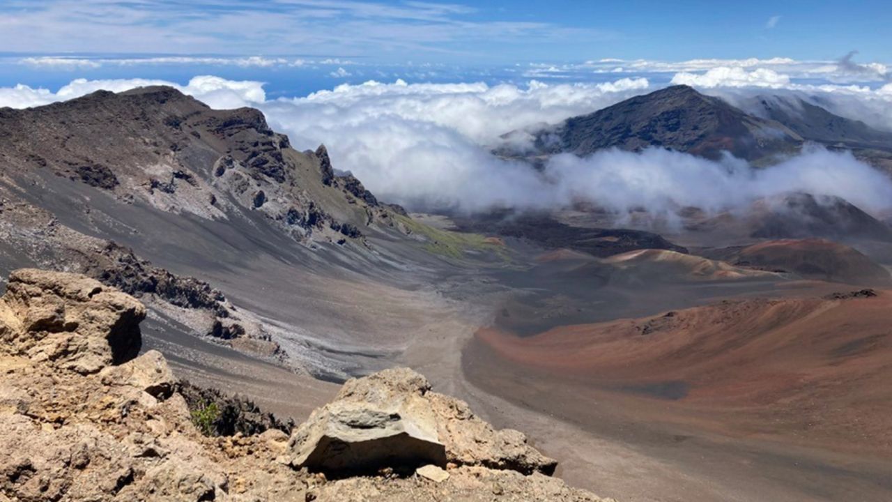 The U.S. Space Force said Monday, Feb. 6, 2023, that a power surge during a lightning storm likely caused a mechanical issue that allowed about 700 gallons of diesel fuel to spill last week at the environmentally sensitive and culturally important summit of Haleakala on Maui. (AP Photo/Andrew Selsky, File)