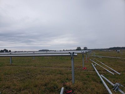 Another angle of the future site of the New Market Solar site in Highland County, Ohio (Spectrum News/Casey Weldon)