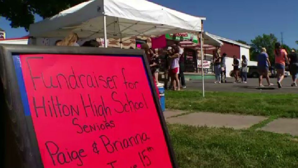 The money raised will go to the families of Paige Smith and Brianna Scarpulla.