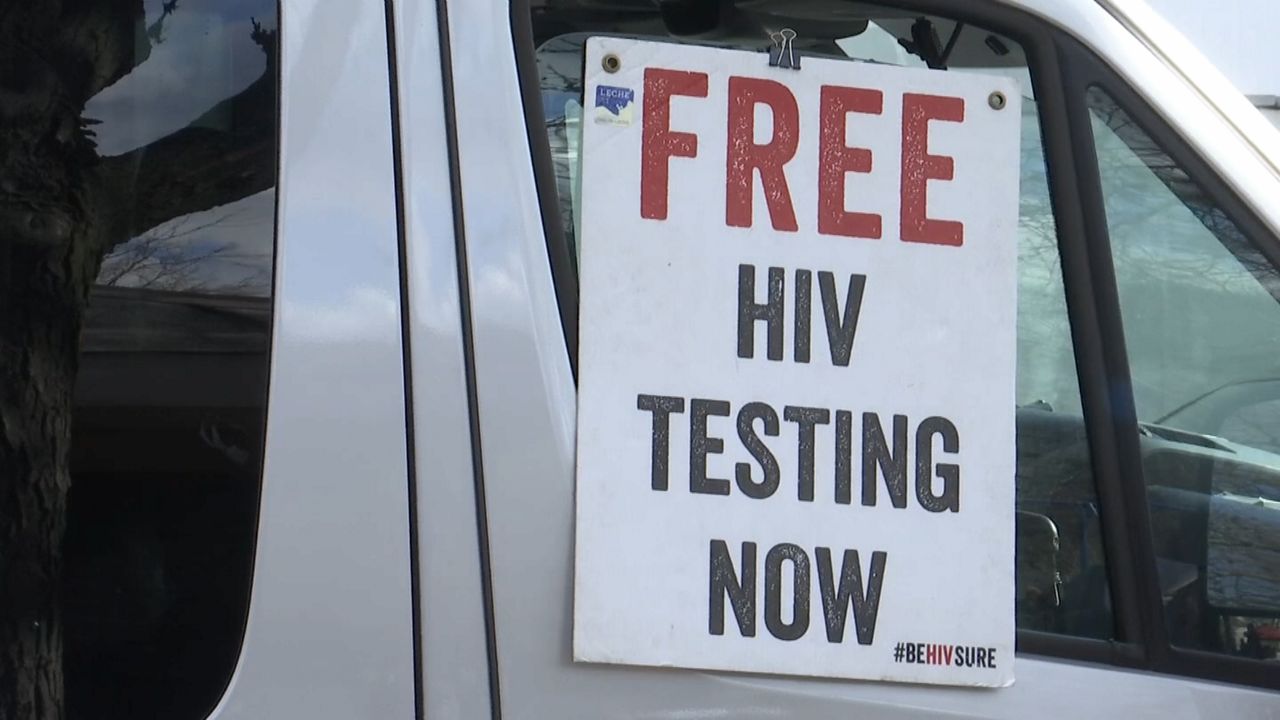 HIV Testing Sign