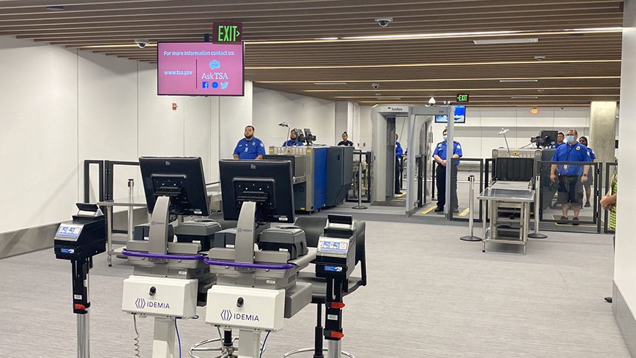 The sixth TSA checkpoint opened on Friday in Terminal 1 of the Daniel K. Inouye International Airport. (Photo courtesy of Hawaii Department of Transportation)