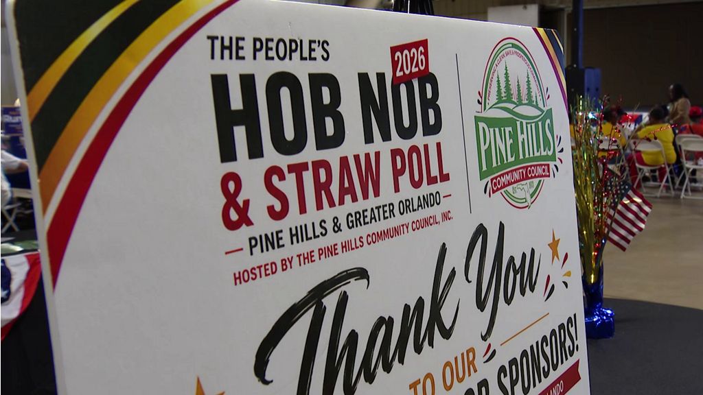Orange County mayoral hopefuls talk with voters at The People's Hob Nob & Straw Poll in Pine Hills
