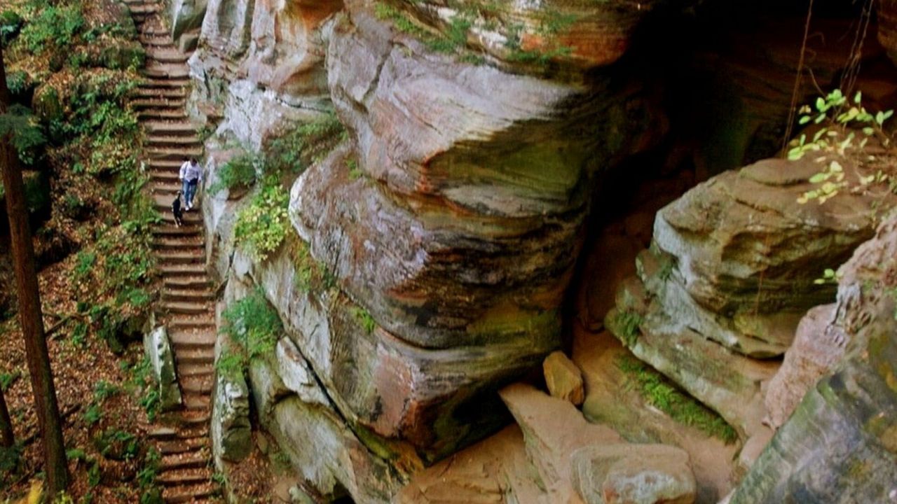 Hocking Hills State Park. (AP Photo)