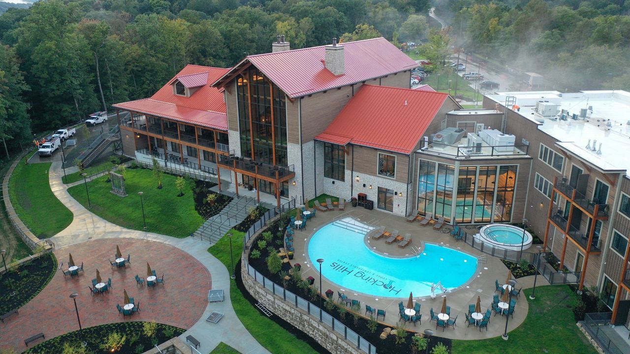 Hocking Hills State Park Lodge. (Photo Courtesy ODNR)