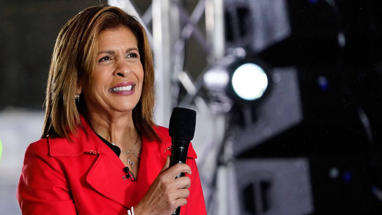 Hoda Kotb appears on NBC's "Today" show at Rockefeller Plaza on Thursday, May 19, 2022, in New York. (Photo by Charles Sykes/Invision/AP, File)