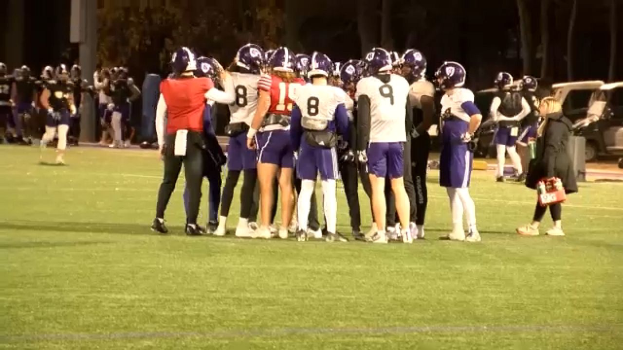 Holy Cross football team loves the comradery of the sport