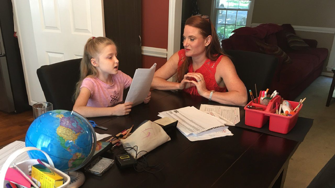 Charlotte Mom Switching Daughters to Home-School