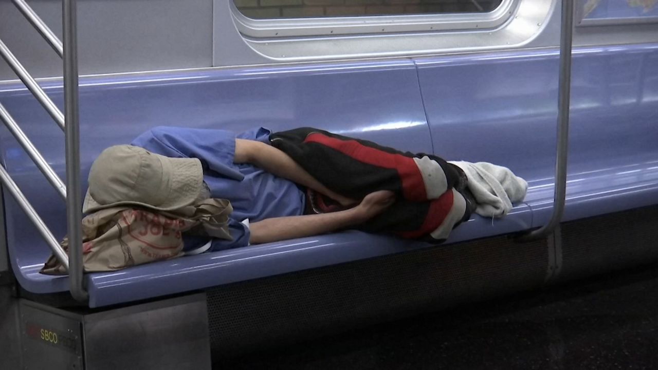 Homeless Incidents On Subway Triple Over A Decade
